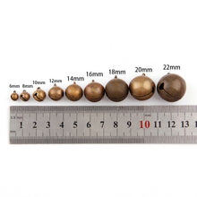 9 size Bronze Metal Jingle Bells Loose Beads Festival Party Decoration/Christmas Tree Decorations/DIYCrafts Accessories