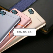 Original Housing For Xiaomi Redmi 6A Redmi6A Plastic Battery Door Back Cover Replacement Parts Case With Buttons Camera Lens