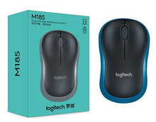 Original Box Logitech M185 Mouse 2.4G Wireless Mouse Laptop PC Computer Mice With USB Nano Receiver