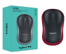 Original Box Logitech M185 Mouse 2.4G Wireless Mouse Laptop PC Computer Mice With USB Nano Receiver