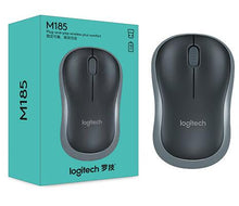 Original Box Logitech M185 Mouse 2.4G Wireless Mouse Laptop PC Computer Mice With USB Nano Receiver