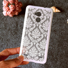 TAOYUNXI Plastic Case For ZTE Blade V7 Lite Cases Hard Plastic Damask Vintage Flower Cover For ZTE Blade A2 Cover Skin Coque Bag