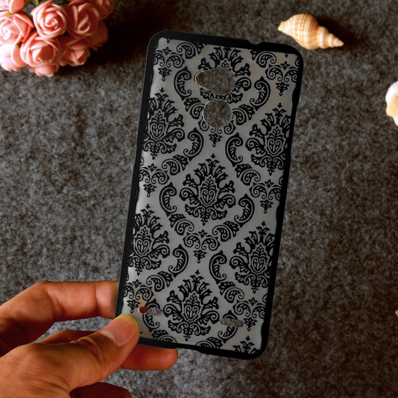 TAOYUNXI Plastic Case For ZTE Blade V7 Lite Cases Hard Plastic Damask Vintage Flower Cover For ZTE Blade A2 Cover Skin Coque Bag