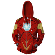 The Avengers 3 Superhero Hoodie Spiderman Venom Iron Man Captain America Thin Hoodies Iron Spider-man Casual Zipper Coat Outfit