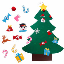 FENGRISE Kids DIY Felt Christmas Tree Decorations Xmas Hanging Ornaments Home Decor Happy New Year 2019 Children Christmas Gift