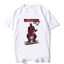 new 2018 man's deadpool t shirt funny dead pool anime t-shirt men/women deadpool 2 tshirt clothing male S-3XL white top Tees