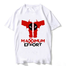 new 2018 man's deadpool t shirt funny dead pool anime t-shirt men/women deadpool 2 tshirt clothing male S-3XL white top Tees