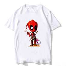 new 2018 man's deadpool t shirt funny dead pool anime t-shirt men/women deadpool 2 tshirt clothing male S-3XL white top Tees