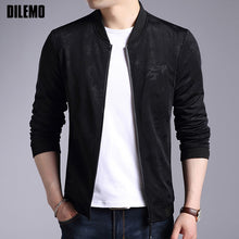 2018 New Fashion Wind Breaker Jackets For Men Slim Fit Pattern Streetwear Trend Autumn Overcoat Bomber Casual Coat Mens Clothes